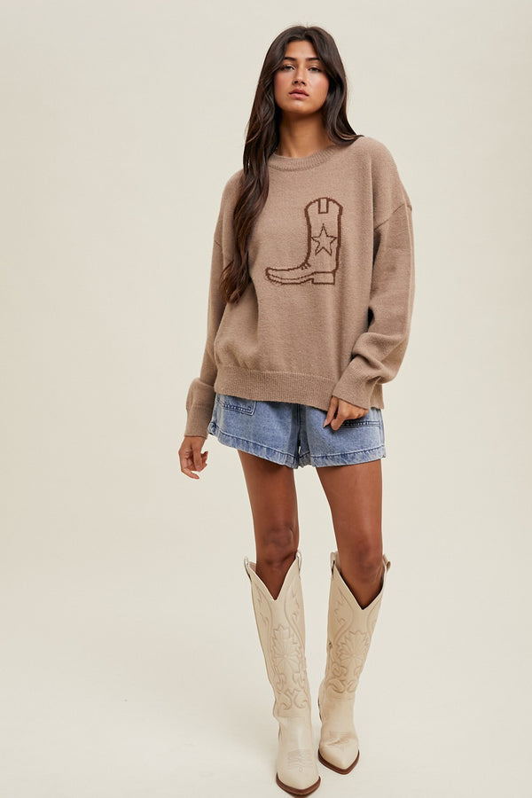 Jesse James Boot Sweater