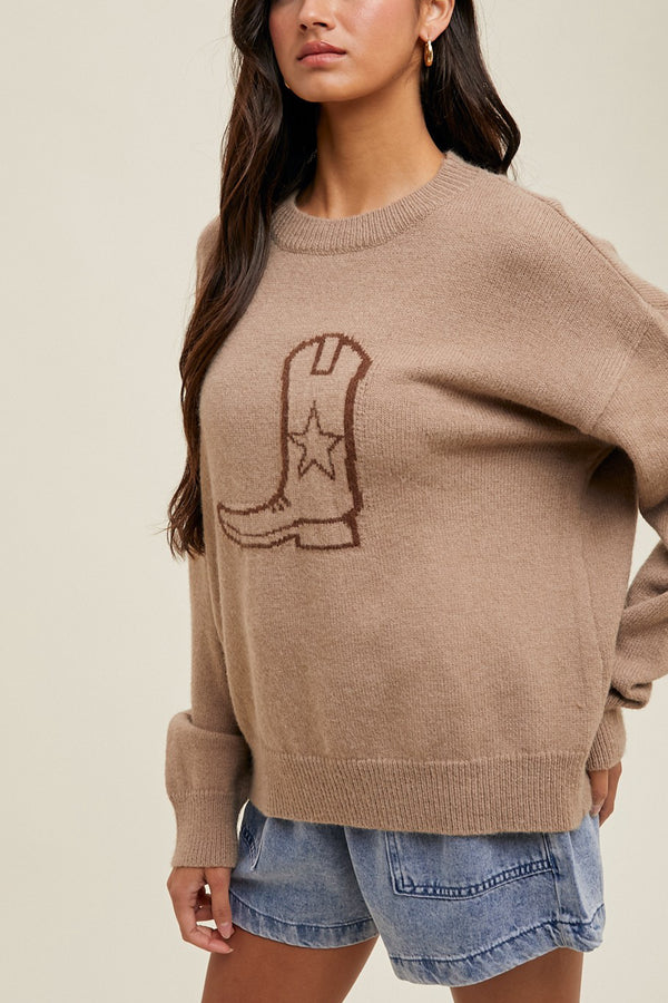 Jesse James Boot Sweater