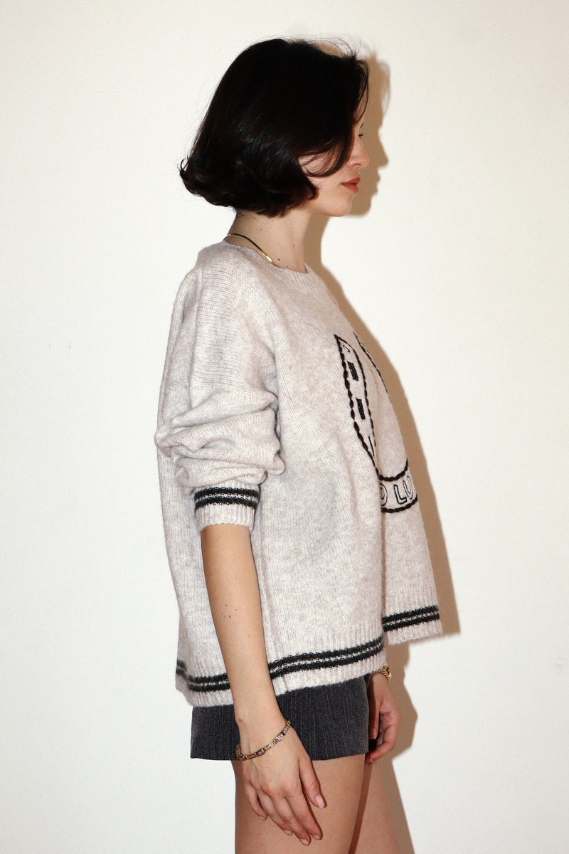 Good Luck Sweater in Oatmeal