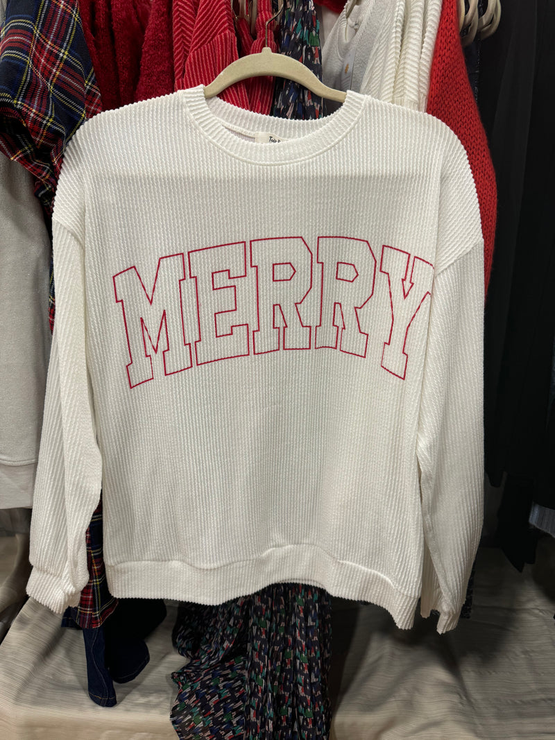 Merry Long Sleeve (White)