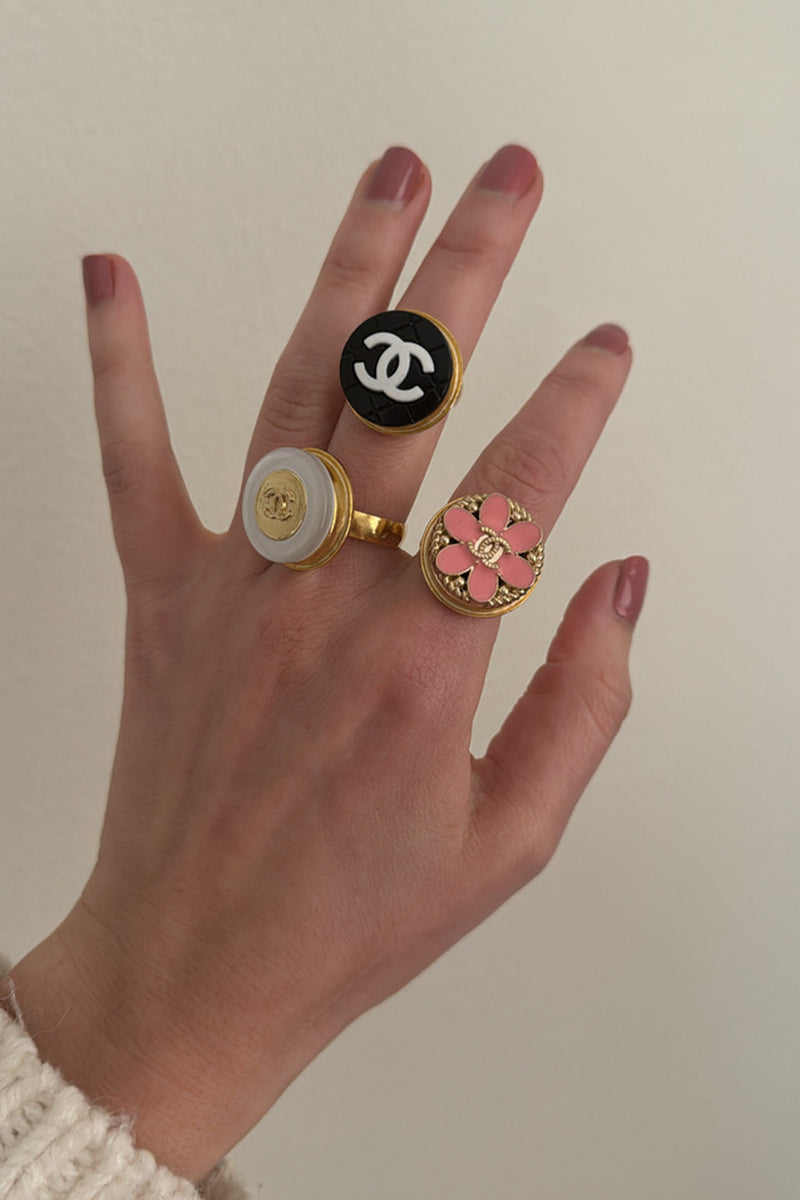 Upcycled Chanel Ring