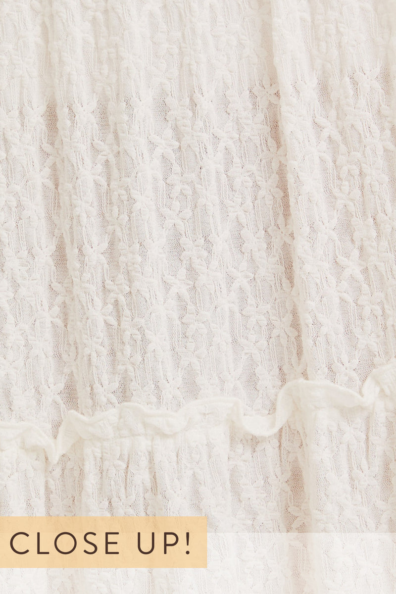 Tiered Ruffle Maxi Skirt