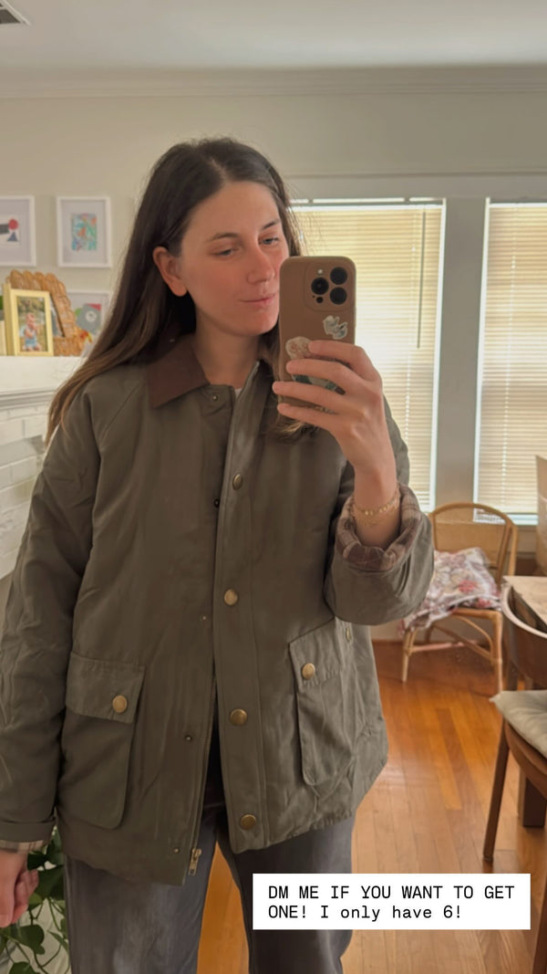 Corduroy Collar Fisherman Jacket