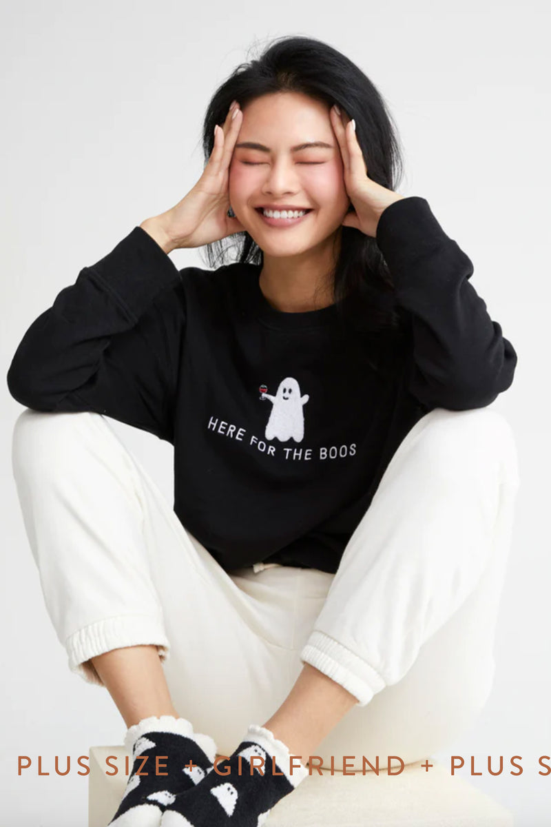Here for the Boo's Sweatshirt