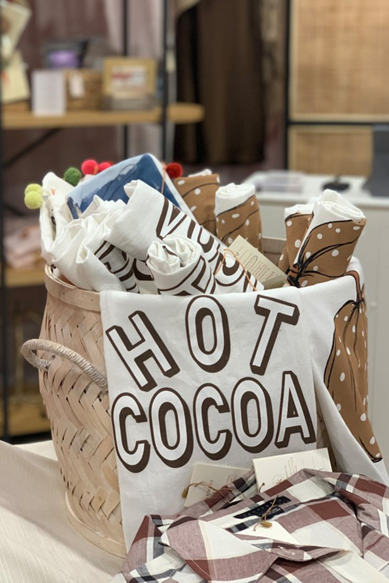 Hot Cocoa Tea Towels