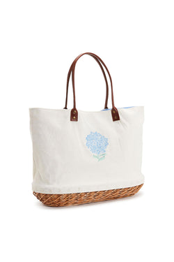 Hydrangea Picnic Tote