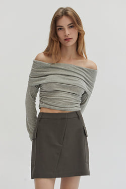 Nadia Mini Cargo Skirt