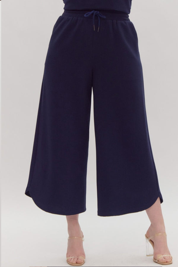 Midnight Navy Trouser Bottom