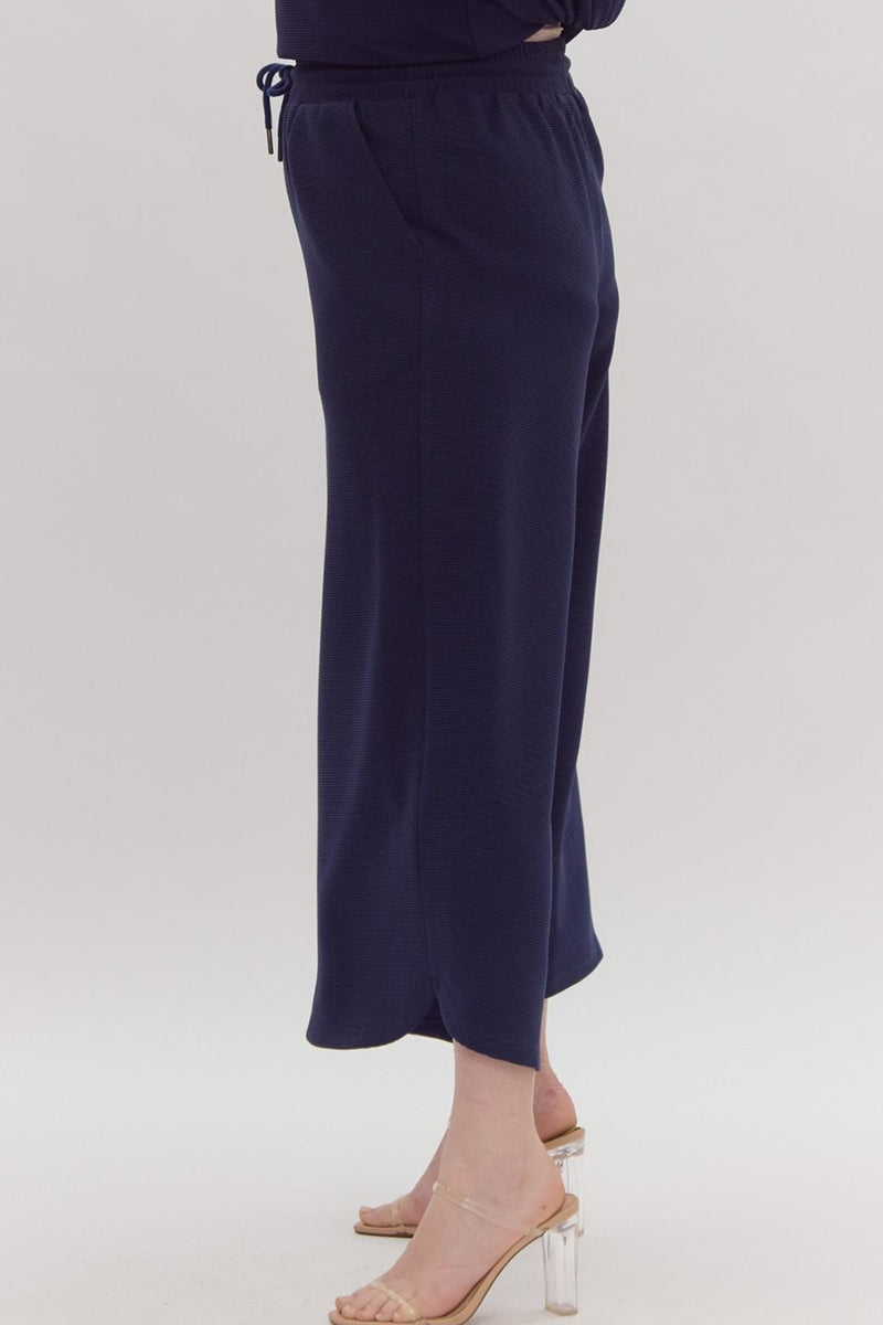 Midnight Navy Trouser Bottom