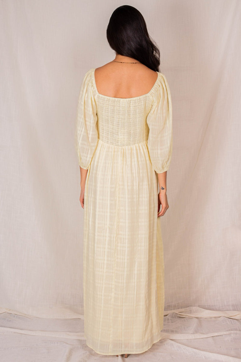 Rodin Square Neck Maxi Dress