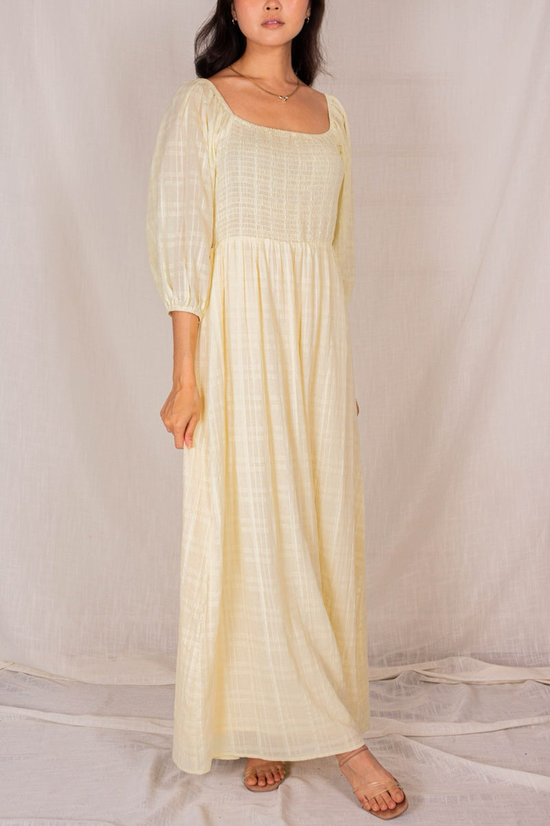 Rodin Square Neck Maxi Dress