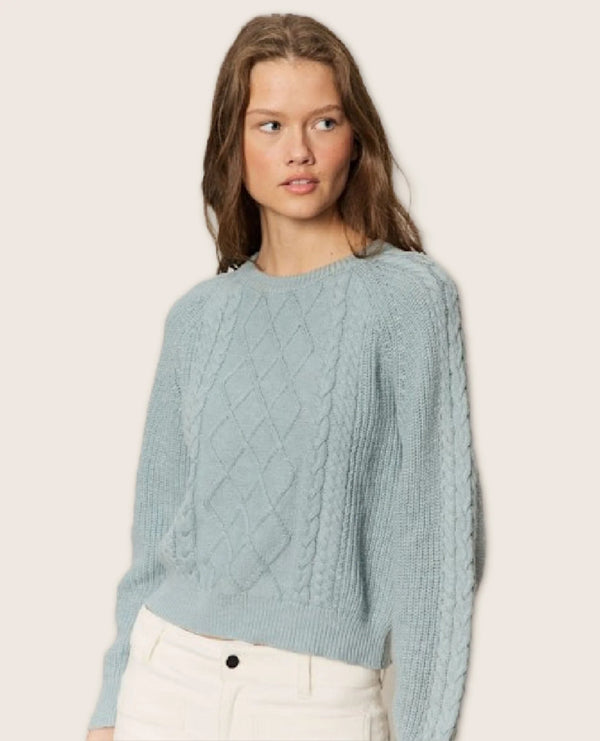 Nomad Cable Popover Sky Gray