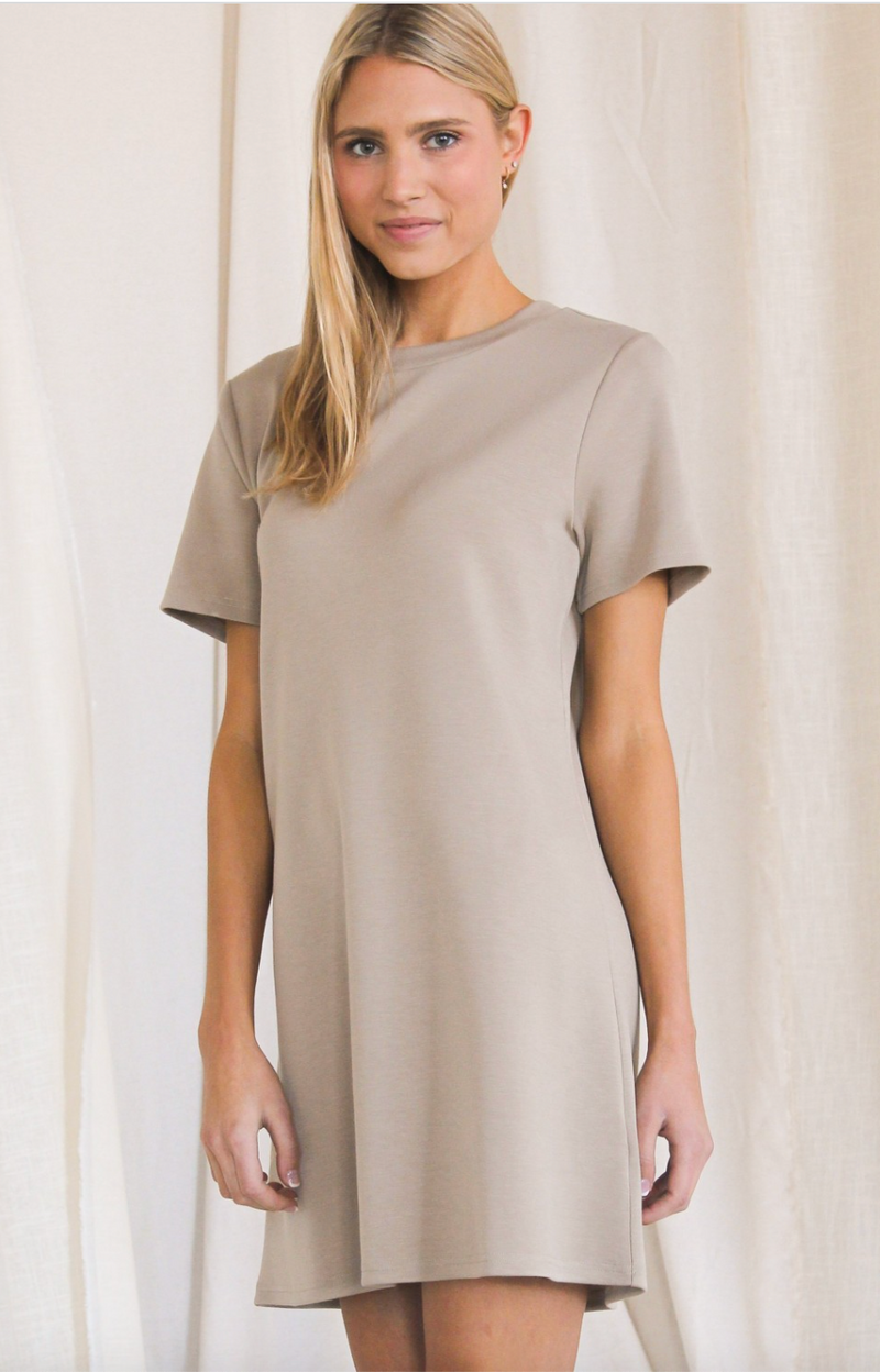 Taupe Modal Dress