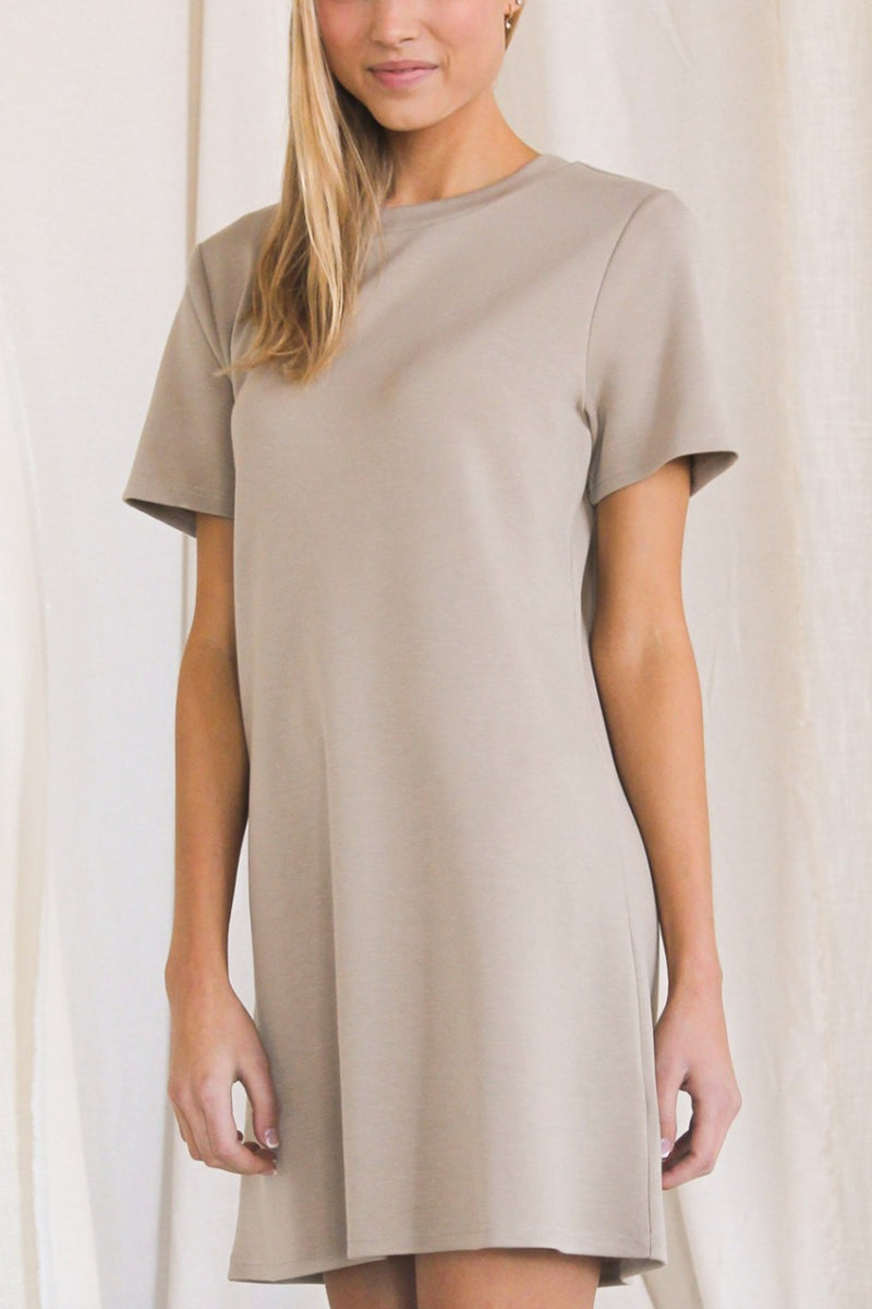 Taupe Modal Dress