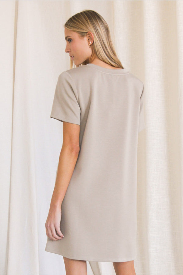 Taupe Modal Dress