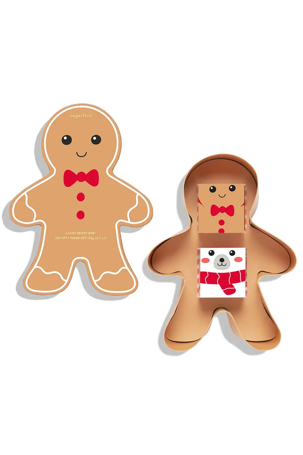 Gingerbread Man 2pc Bento Box