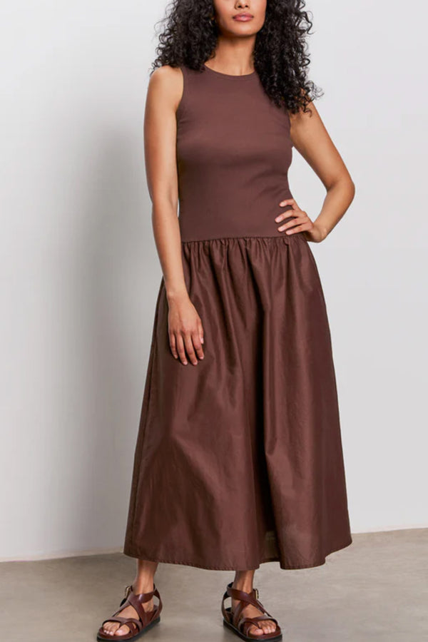 Take Me Away Midi Dress in Mesa