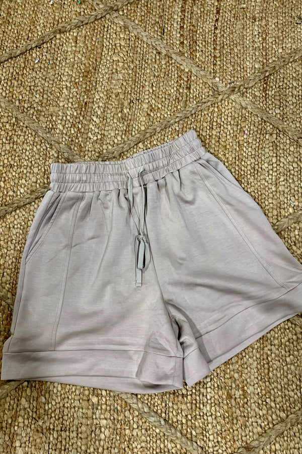 Lounge Short in Taupe