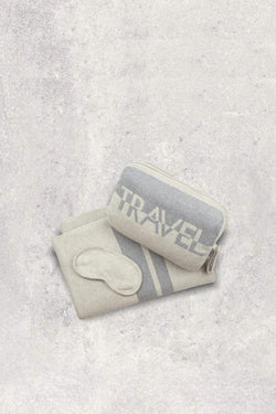 Heather Travel Blanket Set