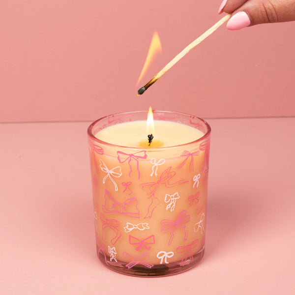 Sweet Grace Bow Candle #072