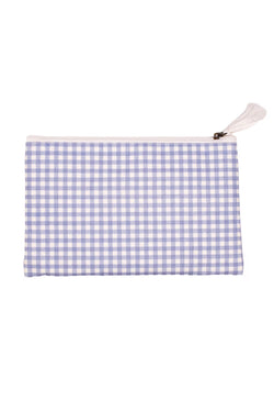 Gingham Cosmetic Pouch