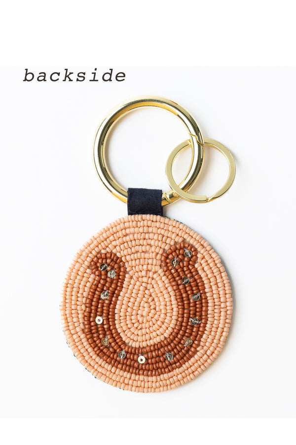 Kelsey Boot and Horseshoe Accessory Key Ring