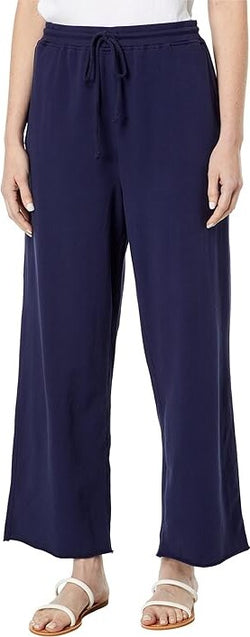 Midi Trouser Pant in Midnight Marine