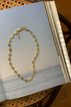 Flat Coin Necklace